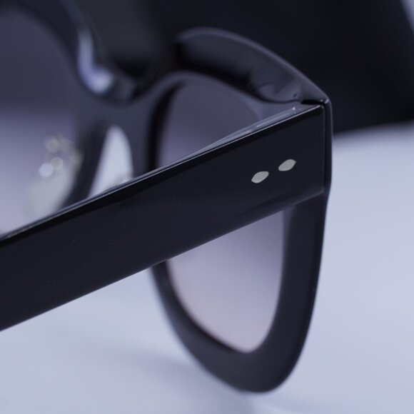 Isabel Marant IM0002/S 0807 9O Square Sunglasses - Black/Grey main image 6